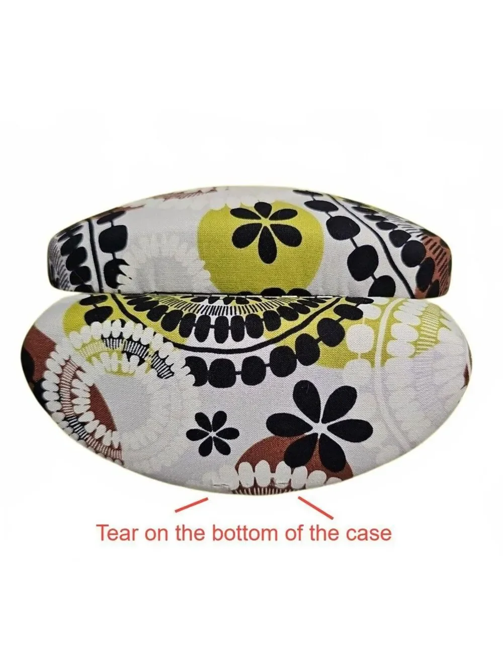 Vera Bradley Eyeglass Case – Floral Pattern – Signs of Wear & Tear - Read